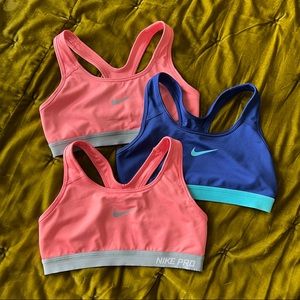 Nike Sports Bra Lot Small VGUC